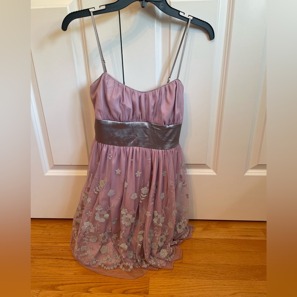 Purple dress by Trixxi, like new!